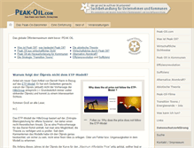Tablet Screenshot of peak-oil.com